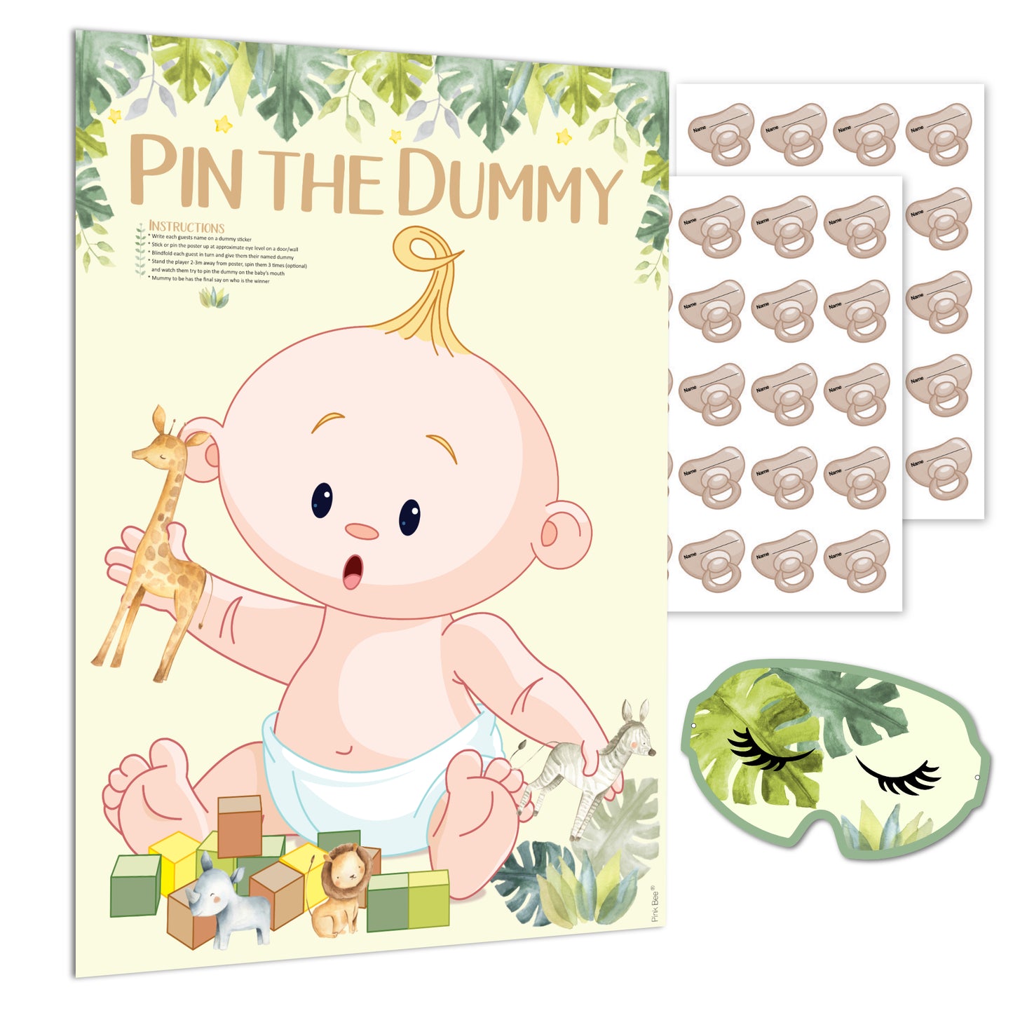 Safari Pin the Dummy Game