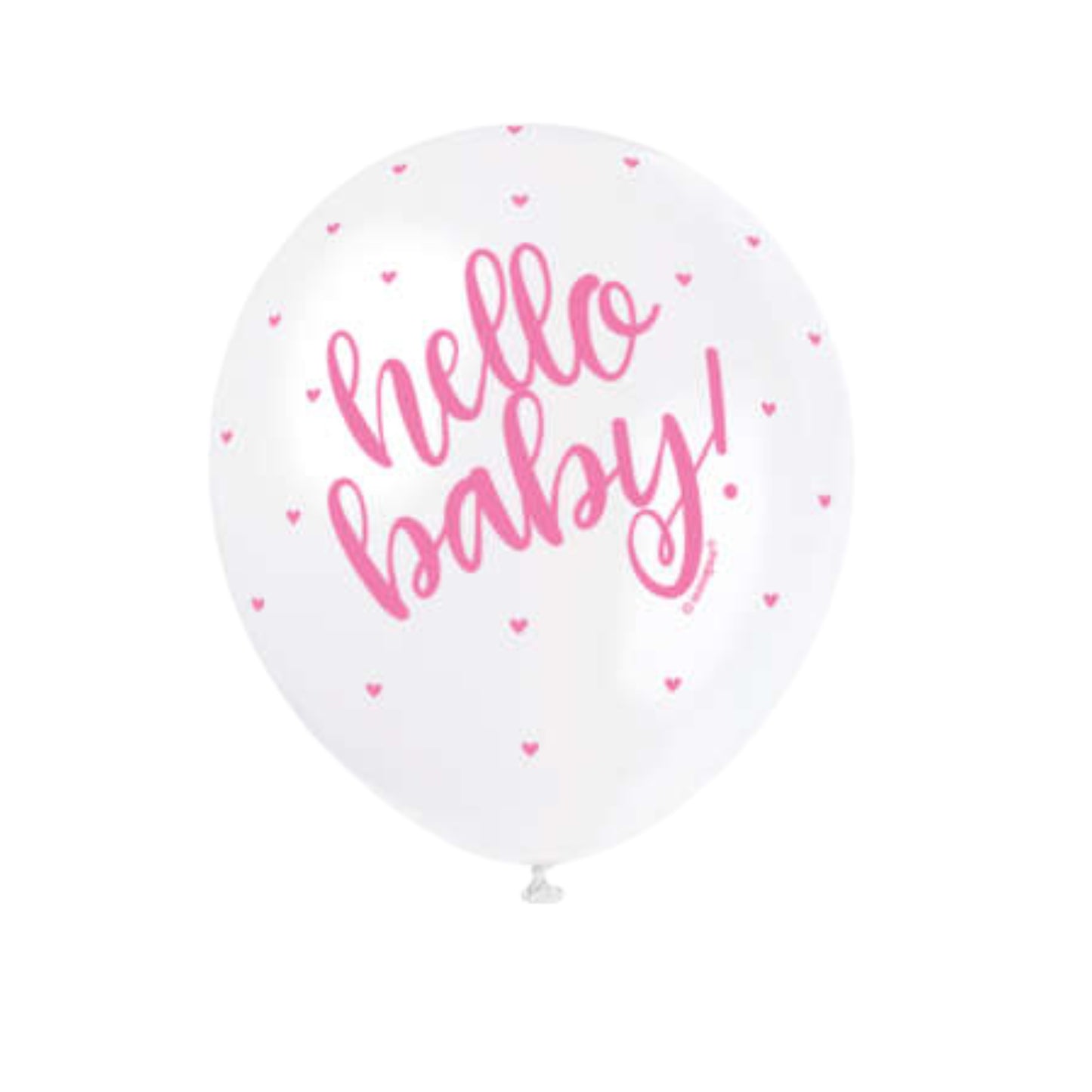 Hello Baby! Balloons Pink