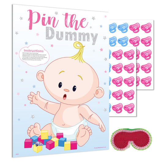 Unisex Stars Pin the Dummy Game