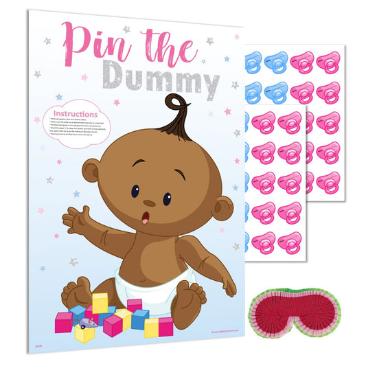 Unisex Stars Pin the Dummy Game Ethnic