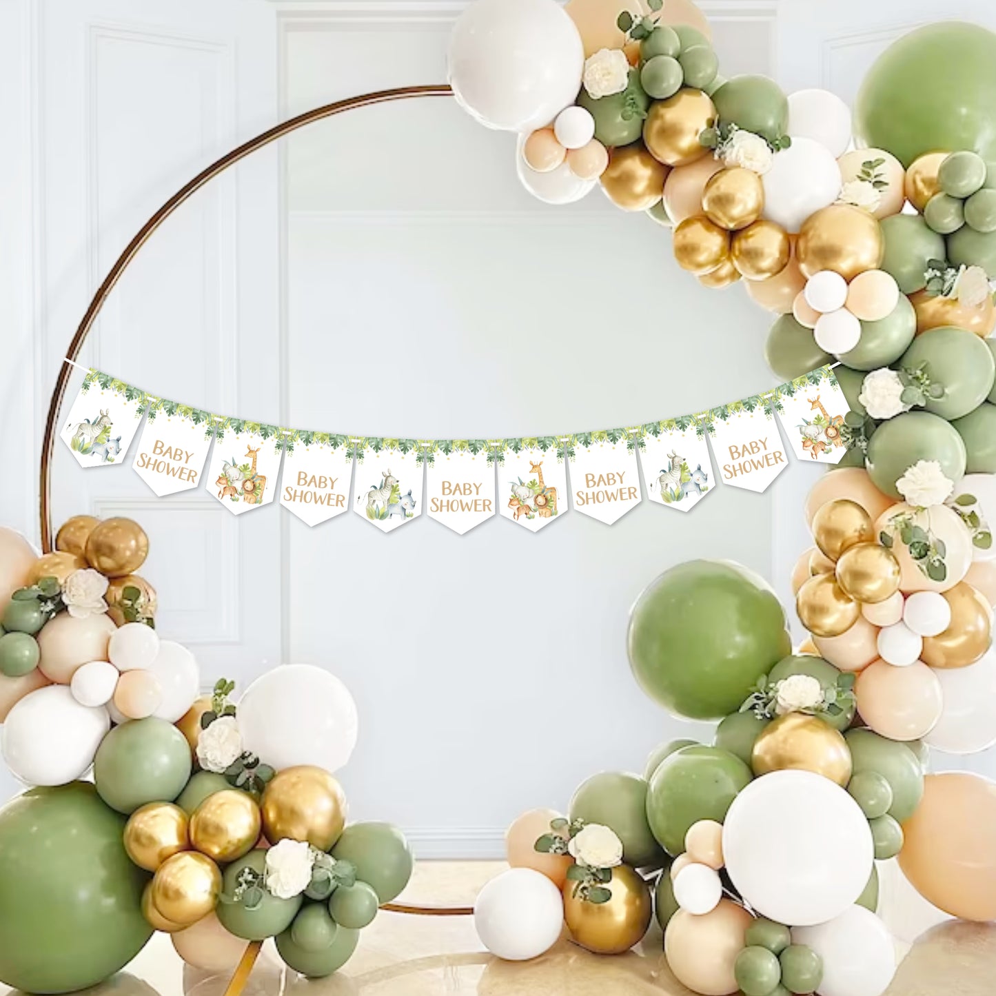 Baby Shower Banner in Safari Theme